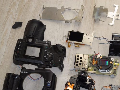 GENUINE OLYMPUS E-300 DSLR CAMERA VARIOUS PARTS PART REPAIR REPLACEMENT - Image 4