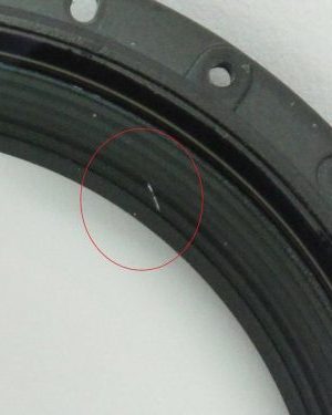 SIGMA DC 18-50mm 2.8 EX MACRO 72mm FILTER CANON FRONT GLASS AS SCRATCH PART