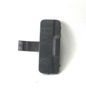 ORIGINAL NIKON D3000 USB VIDEO INTERFACE RUBBER COVER CAP PART REPLACEMENT