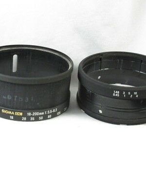 SIGMA ZOOM 18-200mm 1:3.5-6.3 DC OS CANON CAM BARREL RING TUBE PART REPAIR