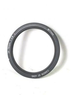 CANON EF 24-70 mm 2.8 L USM mk I FRONT COVER MODEL NAME PLATE RING PART REPAIR
